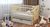 Ліжечко дитяче ДУБОК "Ведмедик" шарнір-підшибник з відкидною боковиною + шухляда+ дерево бук (Слонова кістка) DU-41 фото