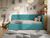 Диван ліжко кутовий з нішою для білизни 190х80 DecOKids BOSTON MINT BPN2 фото