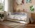 Кровать диван Valencia 190х80 для детей и подростков с ящиком велюр Light grey VDV4 фото