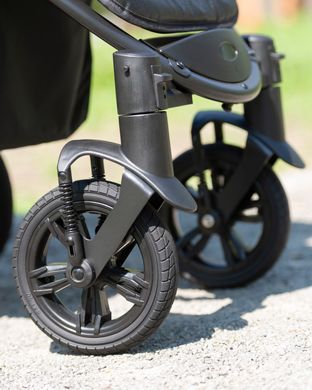 Прогулянковий візок з великими колесами для поганих доріг Tilly Omega T-1611 Light Grey OM5 фото