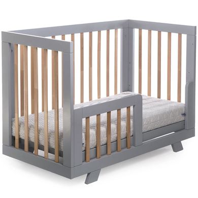 Дитяче ліжечко для новонароджених Zoryane DeSon Біло-сіре ZR1 фото