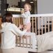 Дитяче ліжечко для новонароджених Zoryane DeSon Біло-сіре ZR1 фото 7