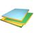 Мат гімнастичний тканина 100х120х5 Color MDK12 фото