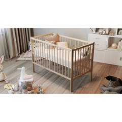 Кроватка для новорожденных Малютка (без ящика) Натуральный 17411 фото