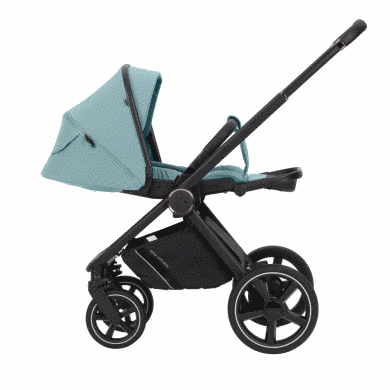 Дитяча коляска 2 в 1 Carrello Ultimo CRL-6511 Black Chrome NEW 2023 Arctic Blue C83066\1 фото